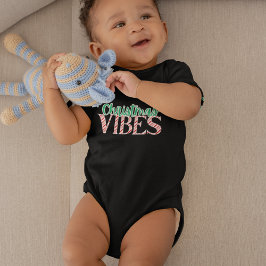 Schattigee moderne snoepriet kerst Baby Romper