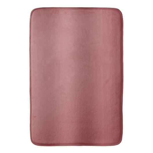 Schattigee moderne Waterverf gradiënt effen rode k Badmat (Voorkant Verticaal)