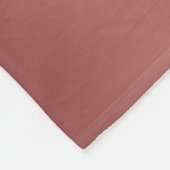 Schattigee moderne Waterverf gradiënt effen rode k Fleece Deken (Hoek)