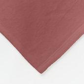 Schattigee moderne Waterverf gradiënt effen rode k Fleece Deken (Hoek)