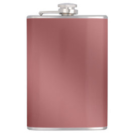 Schattigee moderne Waterverf gradiënt effen rode k Heupfles