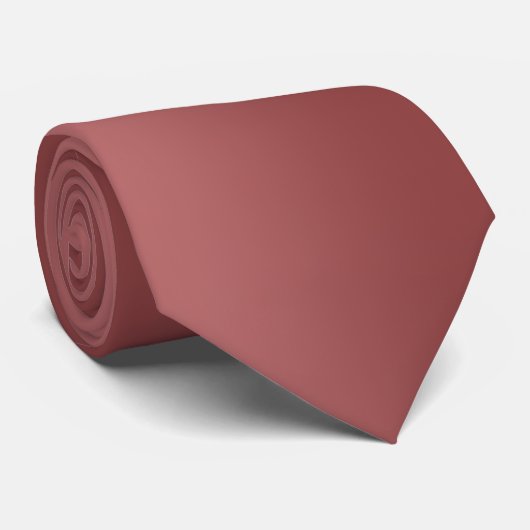 Schattigee moderne Waterverf gradiënt effen rode k Stropdas (Opgerold)