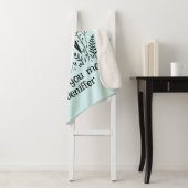 Schattigee moeder & dochter knuffelen Moederdag bl Sherpa Deken (In situ)