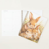 Schattigee Moeder en Baby Konijnen Planner (Display)