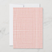 Schattigee Moeder Gans & Gosling Roze Baby shower Kaart (Achterkant)