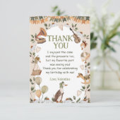  Schattigee Moeder Gans Kinder Speelgoed Dank u ka Kaart (Staand voorkant)