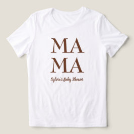 Schattigee moeder wordt baby shower vrouwen T-shir Tri-Blend Shirt