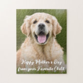 Schattigee Moederdag Favoriete Kind Pet Dog Foto Legpuzzel (Verticaal)