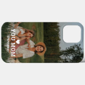 Schattigee Moederdag Foto Case-Mate iPhone Case (Achterkant (horizontaal))