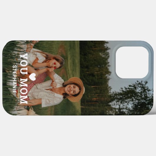 Schattigee Moederdag Foto Case-Mate iPhone Case (Achterkant (horizontaal))