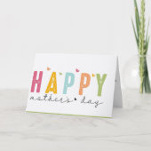 Schattigee Moederdag Kaart (Voorkant)