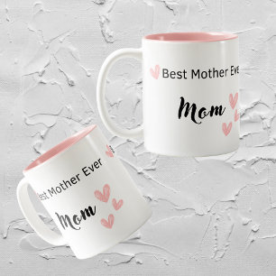 Schattigee Moederdag Koffie Mok "Beste moeder ooit