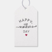 Schattigee Moederdag-minimalist Cadeaulabel (Voorkant)