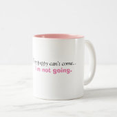 Schattigee Mok "Als mijn pup niet kan komen, ga ik (Voorkant rechts)