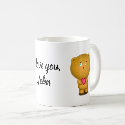  Schattigee Mok met een handgetekende Cartoon (Voorkant rechts)