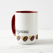 Schattigee Mok met Jouw naam en een Bijzonder Bijv (Voorkant links)