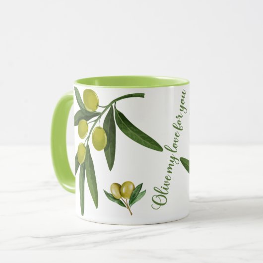 Schattigee Mok van de olijfboom (Voorkant links)