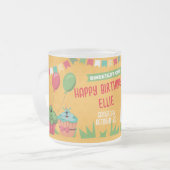 Schattigee Mok voor verjaardagsfeestgeschenken (Voorkant links)