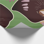 Schattigee mol Kinder partij geschenk inpakpapier (Hoek)