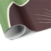 Schattigee mol Kinder partij geschenk inpakpapier (Rol Hoek)