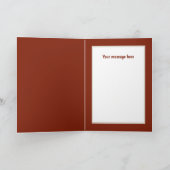 Schattigee Mom baby herten aanpasbaar Kaart (Binnen)