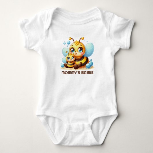Schattigee Mommy's Babee aanpasbaar Romper (Voorkant)