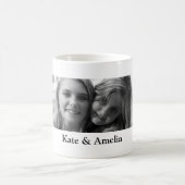 Schattigee monochrome zusterdagen koffiemok (Center)