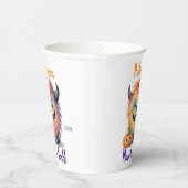 Schattigee Monster Bash Halloween Party Papieren Bekers (Rechts)