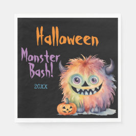 Schattigee Monster Bash Halloween Party Servet