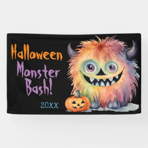 Schattigee Monster Bash Halloween Party Spandoek