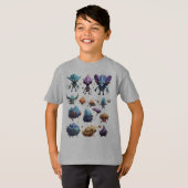 Schattigee Monster Bugs T-shirt (Voorkant volledig)