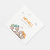 Schattigee Monster Trucks Verjaardag Servet (Hoek)