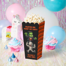 Schattigee monsterlijke angstdag Halloween-feest