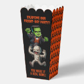 Schattigee monsterlijke angstdag Halloween-feest Bedankdoosjes (Voorkant)