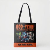 Schattigee monsterlijke angstdag Halloween-feest Tote Bag (Voorkant)