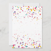 Schattigee Monsters Kleine Moster Verjaardagsfeest Kaart (Achterkant)