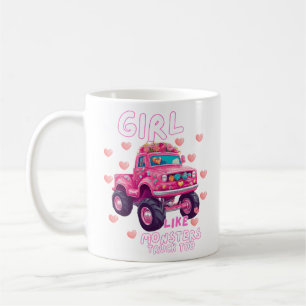Schattigee monstertruckmeisjes houden ook van mons koffiemok