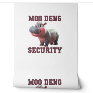 Schattigee MOO DENG SECURITY Dad Baby Hippo Papa O Behang