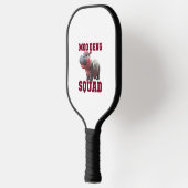 Schattigee MOO DENG SQUAD Baby Hippo Team Cheer Gi Pickleball Paddle (Links)
