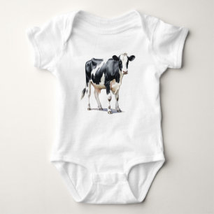 Schattigee Moo Koe, Baby shower Gift, Baby Gift Romper