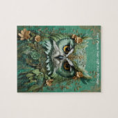 Schattigee Mooie Boho Uil Legpuzzel (Horizontaal)