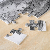 Schattigee Mooie Boho Uil Legpuzzel (Zijkant)