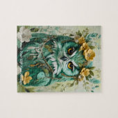 Schattigee Mooie Boho Uil Legpuzzel (Horizontaal)