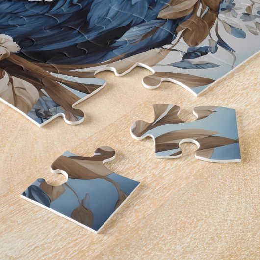 Schattigee Mooie Boho Uil Legpuzzel (Zijkant)