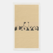 Schattigee & mooie Compassion Paper gastenhanddoek Servet (Voorkant)