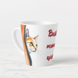 Schattigee Mooie Trendy Waterverf Cat Collectie Latte Mok