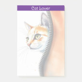 Schattigee Mooie Trendy Waterverf Cat Collectie Post-it® Notes (Voorkant)