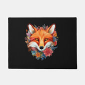 Schattigee mooie Waterverf vossenbloem Deurmat (Voorkant)