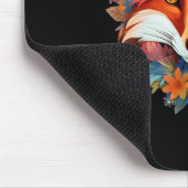 Schattigee mooie Waterverf vossenbloem Muismat (Hoek)