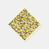 Schattigee mopshond Papieren servetten (Hoek)